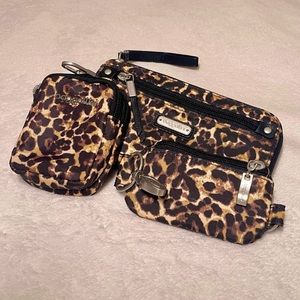 Baggallini 3 piece wallet set